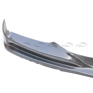 Alerón Inferior de Fibra de Carbono Estilo 3D, Divisores Laterales, Aletas, Labio de Parachoques Delantero para BMW F10 Serie 5 M Tech - Product Image 5