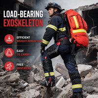 Exosquelette industriel passif de soutien lombaire pour l'assistance portative dans les secteurs minier, de maintenance, et de sauvetage des pompiers