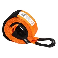 Sangle de remorquage robuste, sangle cinétique de récupération, sangle de remorquage tout-terrain pour 4x4, SUV, camion, véhicule, sauvetage et récupération
