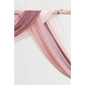 Cortina de arco para exteriores de estilo europeo, <span class=keywords><strong>cortinas</strong></span> sin arrugas de gasa PERLA para bodas y decoraciones para fiestas navideñas - Product Image 3