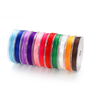 Cordon élastique en cristal, rouleau de 50m, corde à perles super élastique résistante à l'usure pour la fabrication de bracelets, fournitures de bijoux à faire soi-même - Product Image 3