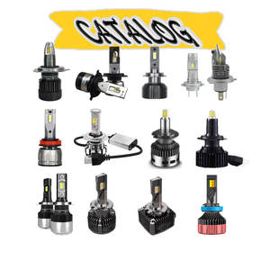 HSL-<span class=keywords><strong>Catalogue</strong></span> des phares à LED H1 H3 H4 H13 9004 9005 9006 9007 H7 D1 D2 D3 D4 Kit de conversion d'ampoule de phare à LED Phare de voiture - Product Image 1