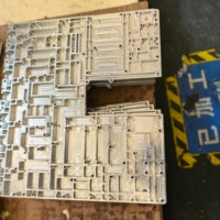 Pièces usinées CNC sur mesure en aluminium de précision pour l'assemblage de engrenages mécaniques, quincaillerie métallique