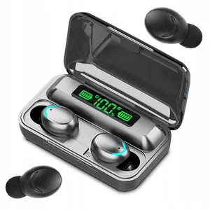 Auricolari senza fili Bluetooth 5.0 Touch Screen con cuffia a mani libere con cancellazione del rumore In-Ear con microfono