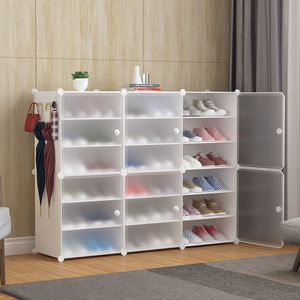 Scatola di scarpe <span class=keywords><strong>trasparente</strong></span> impilabile di prezzi all'ingrosso, scaffali della scatola di scarpe dell'organizzatore di <span class=keywords><strong>plastica</strong></span> di alta qualità - Product Image 6