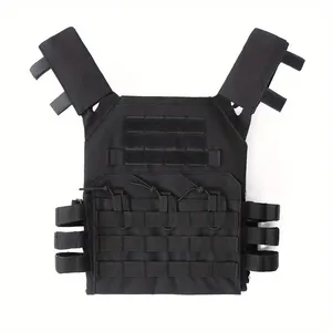 Hochwertiger leichter Molle JPC Black Tactical Vest Plate Carrier