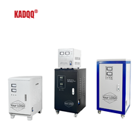 Stabilisateur de tension monophasé intelligent avec contrôle de servomoteur IoT - 5KVA 220V, enroulement en cuivre, surveillance à distance via application mobile