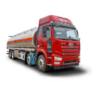 En çok satan FAW Jiefang 8x4 alüminyum alaşım ham petrol için yakıt tankeri  30,000L, <span class=keywords><strong>LNG</strong></span>, dizel | Mobil yakıt istasyonu - Product Image 1