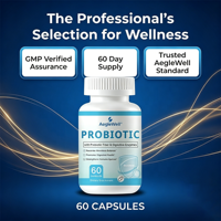 WELLBODY Vente en gros Capsules Probiotiques 3-en-1 pour la Santé Intestinale Fibres Prébiotiques Enzymes Digestives Restauration de la Microflore Intestinale