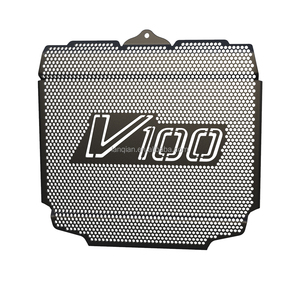 Accessoires de <span class=keywords><strong>moto</strong></span> pour <span class=keywords><strong>Moto</strong></span> <span class=keywords><strong>Guzzi</strong></span> Stelvio Grille de radiateur Protecteur de radiateur Stelvio <span class=keywords><strong>100</strong></span> pour <span class=keywords><strong>Moto</strong></span> <span class=keywords><strong>Guzzi</strong></span> V <span class=keywords><strong>100</strong></span> Stelvio - Product Image 4