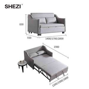 Sofá Cama Individual Plegable Moderno SHEZI, Sofá Cama Convertible, Sofá Futón - Product Image 5