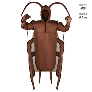 อินเทรนด์การออกแบบผู้ใหญ่ S-4XL แมลงสาบเครื่องแต่งกายน่าขนลุกแมลงสาบฮาโลวีนเครื่องแต่งกายสวมหน้ากากเครื่องแต่งกาย - Product Image 6