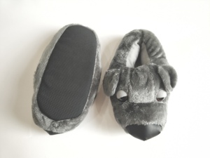 Sinomint phim hoạt hình con chó trong nhà cho Dép đi trong nhà nhẹ và chống trơn chân trần Giày cotton mềm cho mùa xuân đáng yêu Thiết kế sang trọng - Product Image 5