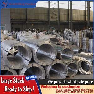 Thép không gỉ ổ cắm Hàn mặt bích SS304 316 1/2 "-4" sch80s 160S ASME b16.5 - Product Image 4