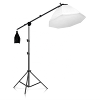 Takenoken — prise de vue pour Studio Photo, 1.4M, bras supérieur réglable en aluminium, avec trépied, pince pour support, et sac à sable