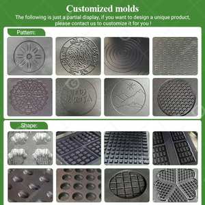 New Rotary Egg <b>Roll</b> Cone Production Line Stroopwafel <b>Ice</b> <b>Cream</b> Making <b>Machine</b> Full Automatic Multifunctional High Productivity - Product Image 5