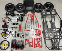 Kart électrique tout-terrain Baja 100 avec moteur brushless 48V 2000W, buggy tout-terrain pour adultes avec transmission par chaîne et frein à disque hydraulique