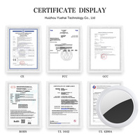 Localisateur Intelligent Type AirTag Certifié MFi pour Clés, Portefeuilles, Bagages – Mini Traceur Anti-Perte Compatible Apple Localiser