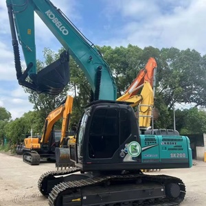 รถขุดตีนตะขาบ Kobelco SK200 มือสองราคาถูก ชั่วโมงการใช้งานต่ำ เครื่องจักรจากญี่ปุ่น รถขุด Kobelco SK200 60 75 130 135 140 210 350 75 มือสอง - Product Image 1