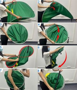 Foldable Bags Collection Reusable <b>Leaf</b> Collector Bag for <b>Leaves</b> Grass and Lawn Trash Gift - Product Image 4