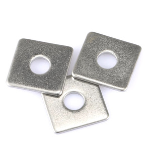 Rondelles carrées spécialement pour les constructions <span class=keywords><strong>en</strong></span> <span class=keywords><strong>bois</strong></span> DIN436 Finition zinc M4M5M8M10M12M16 - Product Image 2