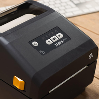 Imprimante d'étiquettes thermiques de codes-barres Zebra ZD421 d'origine, 4 pouces, 203 dpi, interface LAN, remplacement avec garantie d'un an
