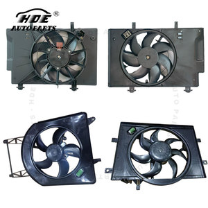 พัดลมหม้อน้ำอะไหล่รถยนต์ HDE รุ่น 8V218C607CG 8V51-8C607-CG สำหรับรถยนต์ฟอร์ด เฟียสต้า ขายส่ง - Product Image 4