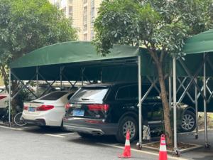 <span class=keywords><strong>Auvent</strong></span> rétractable pliable de grande <span class=keywords><strong>taille</strong></span> 3x5m (10x16ft) avec roues pour abri de voiture, garage, <span class=keywords><strong>caravane</strong></span>, tente pour SUV et véhicules utilitaires - Product Image 5