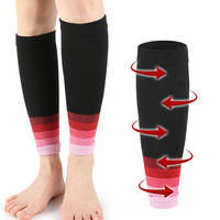 Chaussettes de compression unisexes pour le cyclisme et la course en extérieur, manches de compression respirantes et extensibles anti-transpiration pour le fitness et le sport