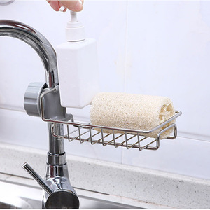 Porta Spugna in Acciaio Inox Organizzatore per Lavello da Cucina Porta Spugna per Lavello - Product Image 2