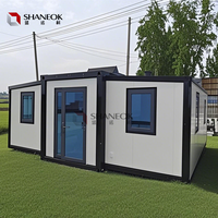 Offre Spéciale maison extensible de luxe de 20 pieds/40 pieds maison préfabriquée maison modulaire extensible cabine pliable