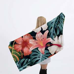 Serviette de plage en microfibre fine, jetable, imprimée, à séchage rapide, avec logo personnalisé pour femmes - Product Image 6