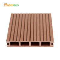 Supereco Exemple de commande Planche de terrasse extérieure en WPC Durable Imperméable Terrasse extérieure Carreaux de terrasse en WPC brossé Plancher de terrasse