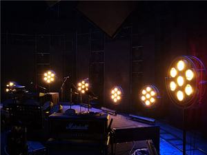 Luce Alogena Rotonda da Parete Retrò per Effetti Scenici - Product Image 2