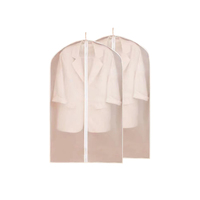 Ziplock de placard étanche à la poussière transparent et réutilisable avec logo personnalisé, organisateur de rangement de vêtements sacs à vêtements/