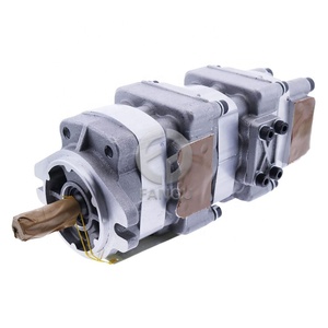 Bomba de Engranajes Hidráulica PC20-6 PC20-7 para Excavadora PC20-1/2/3/5/6/7, Hierro Fundido, Desplazamiento 14+14+<span class=keywords><strong>10cc</strong></span>, Números de Pieza - Product Image 3