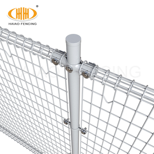 Gỉ bằng chứng CuộN hàng đầu trang trí <span class=keywords><strong>4x6</strong></span> chất lượng cao Hàn dây lưới hàng rào đôi vòng tròn hàng rào - Product Image 3