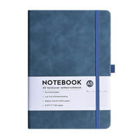 Carnet de notes A5 avec sangle de ceinture en PU et logo personnalisé - Option cadeau - Pages épaissies