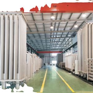 Vaporisateur d'air ambiant d'azote liquide cryogénique du rendement élevé 100Nm3/H - Product Image 5