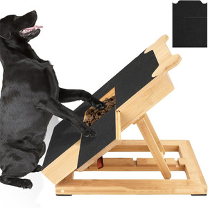 Foldable Wooden Dog <b>Scratch</b> <b>Pad</b> with Pull-out Treat Box, Dog Nail Scraper Board, Multifunctional Pet Paw Grinding Toy - Product Image 5