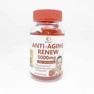 OEM/ODM Vitamina C Gummies Suplementos Blanqueamiento de la piel y cuidado del cabello Belleza Cuidado DE LA PIEL Producto de colágeno - Product Image 1