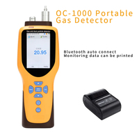 Detector de Gases de Combustión Portátil CE ATEX OC-1000, Monitor de Polvo TVOC, CO2, CO, NO2, NO, HCHO para Detección de Emisiones Industriales