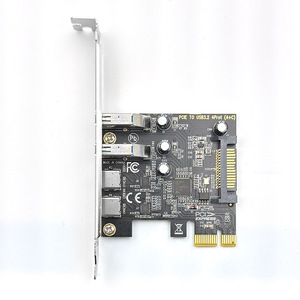 <span class=keywords><strong>PCI</strong></span> <span class=keywords><strong>Express</strong></span> USB3.0 Tipo C Adaptador de 4 puertos Hub Interfaz de alimentación SATA D720201 Tarjeta de expansión de Chipset para computadora de escritorio - Product Image 5