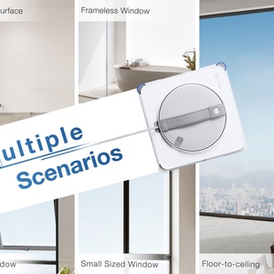 ECOVACS WINBOTW2S OMNI Nettoyeur de vitres intelligent à ultrasons avec système de protection, électrique, entièrement automatique, sans balais, pour usage domestique - Product Image 3
