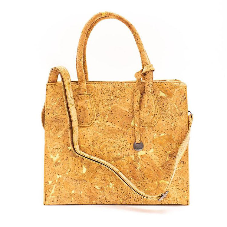Simple Cork Tote Bag Factory Handmade Eco-friendly Vegan Cork