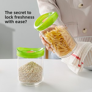 Ensemble d'ustensiles de cuisine en verre <span class=keywords><strong>Luminarc</strong></span> Authentic, pots à épices, pots à sel et sucre, bouteilles à sauce soja et vinaigre, durables et compatibles lave-vaisselle - Product Image 2