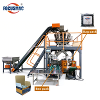Machine d'emballage automatique multifonctionnelle Focus Machinery pour l'emballage de quincaillerie et de fixations dans des sacs et des boîtes