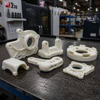 Engranajes Industriales de Nailon Impresos en 3D de Alta Precisión, Servicios de Prototipado de Piezas Mecánicas SLS para Ingeniería