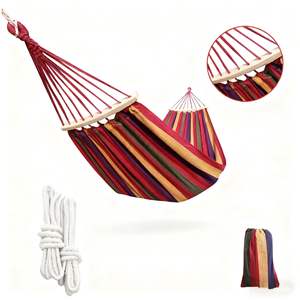 Hamaca Portátil Resistente para Jardín, Camping, Aire Libre, Turismo, <span class=keywords><strong>Playa</strong></span>, Balcón, Hamaca de Cuerda - Product Image 2