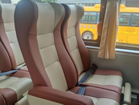 Autobus de luxe neuf LCK6129D Euro2 Diesel 57 places 63 places Moteur avant RHD en Afrique